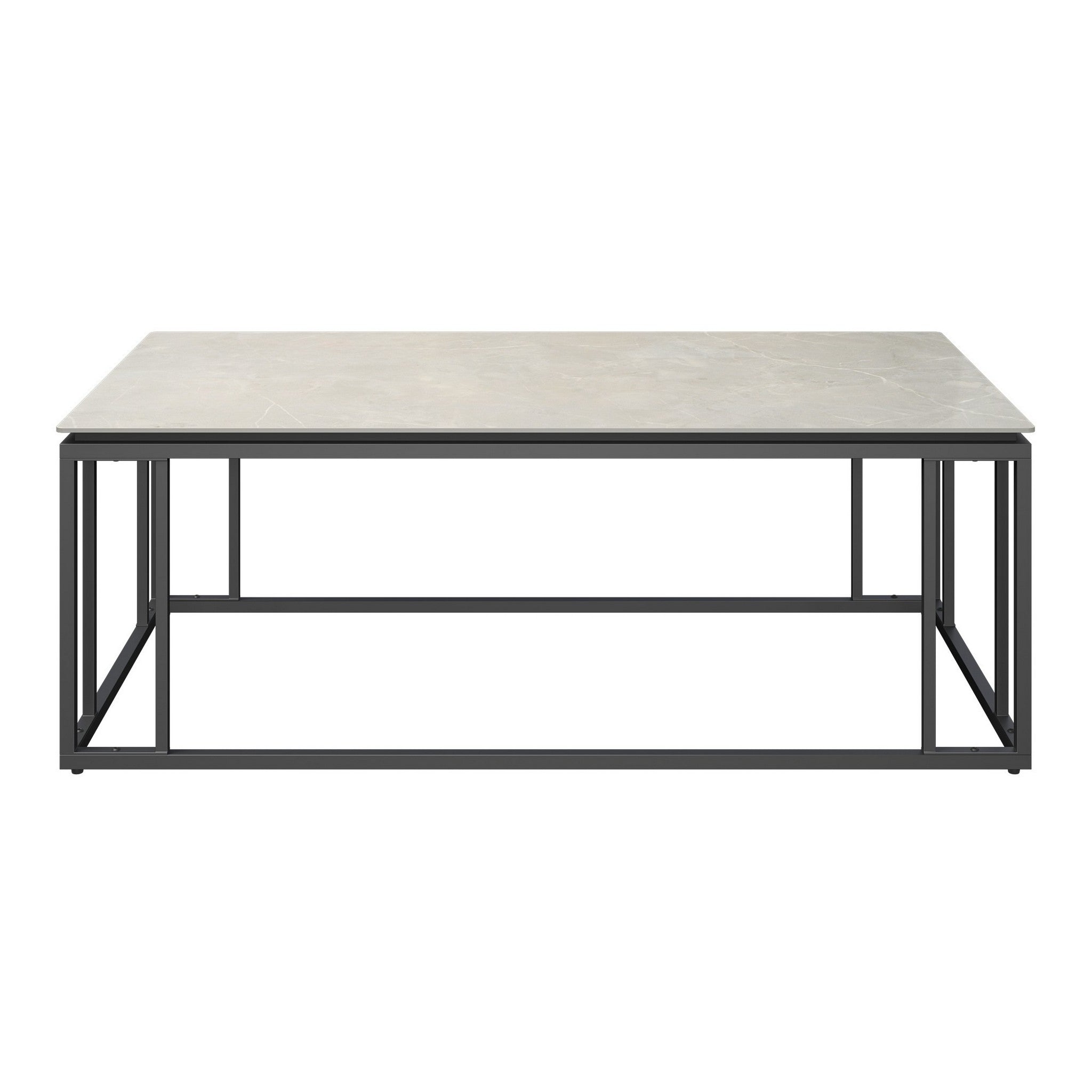 Capri Grey Ceramic Coffee Table
